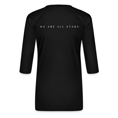Galaxy Music Lab - We are all stars - Dame Premium shirt med 3/4-ærmer