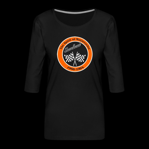 Zielflagge Shovelhead - Frauen Premium 3/4-Arm Shirt