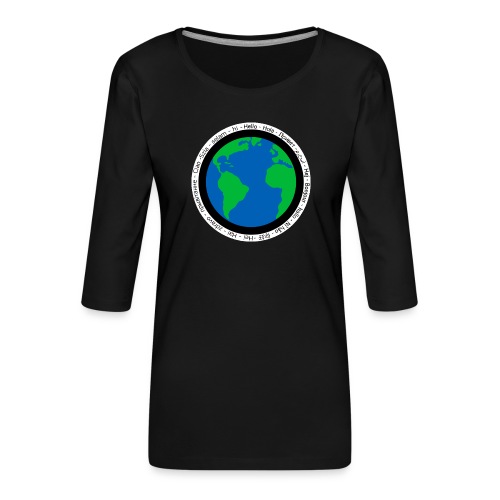 We are the world - Women's Premium 3/4-Sleeve T-Shirt