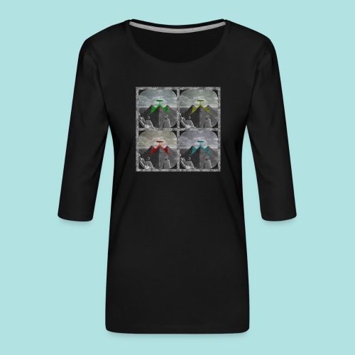 Invasion of the Giza Tombs - Women's Premium 3/4-Sleeve T-Shirt