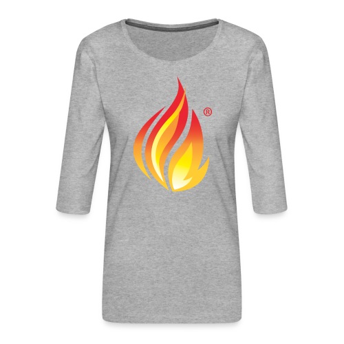 HL7 FHIR Flame - Koszulka damska Premium z rękawem 3/4