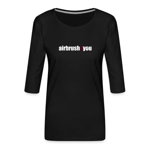 Airbrush - Frauen Premium 3/4-Arm Shirt