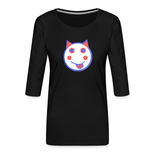 Alf Cat RWB | Alf Da Cat - Women's Premium 3/4-Sleeve T-Shirt