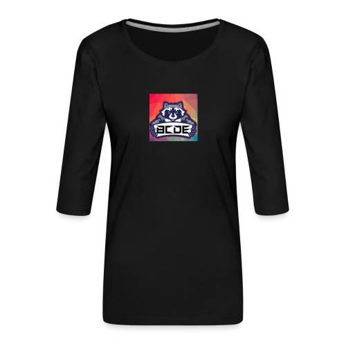 bcde_logo - Frauen Premium 3/4-Arm Shirt