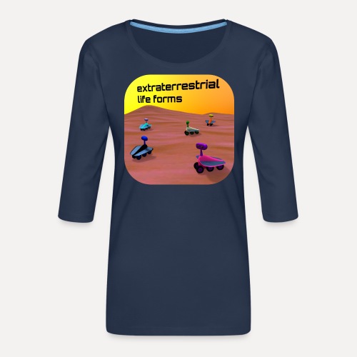 Life on Mars - Women's Premium 3/4-Sleeve T-Shirt
