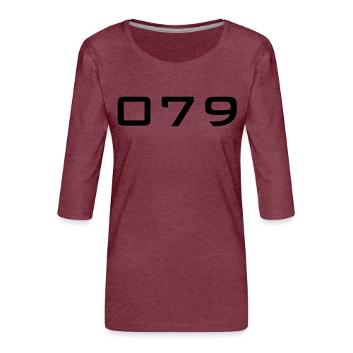 079 - Frauen Premium 3/4-Arm Shirt
