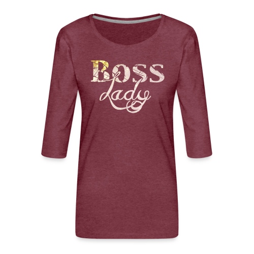 Lady Boss - Frauen Premium 3/4-Arm Shirt