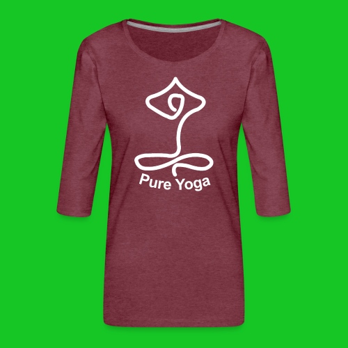 Pure Yoga - Vrouwen premium shirt 3/4-mouw