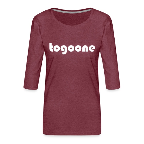 togoone official - Frauen Premium 3/4-Arm Shirt