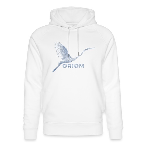 ORIOM - Kranich - blau - Stanley/Stella Unisex Bio-Hoodie