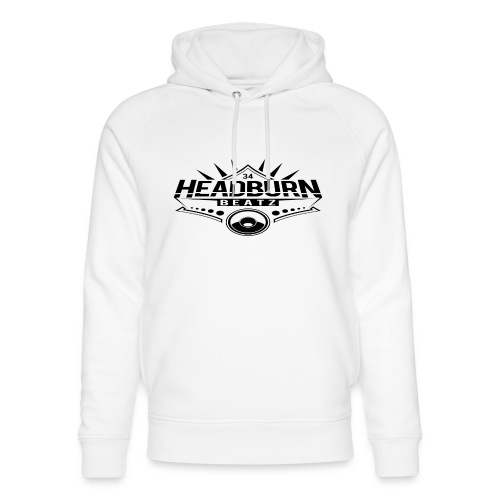 HeadburN - Logo Schwarz - Stanley/Stella Unisex Bio-Hoodie