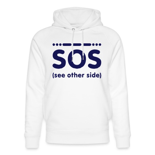 SOS - Uniseks bio-hoodie van Stanley/Stella