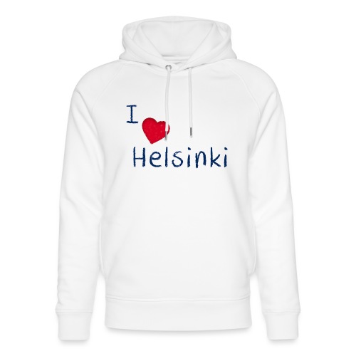 I Love Helsinki - Stanley & Stellan unisex-luomuhuppari
