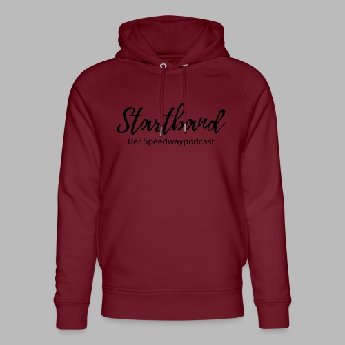 Startband Schwarzer Schriftzug - Stanley/Stella Unisex Bio-Hoodie