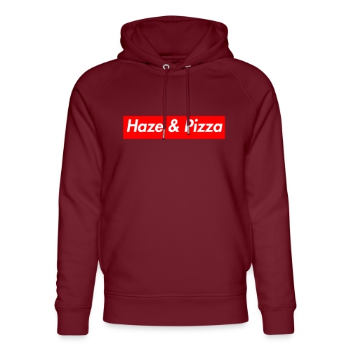Haze & Pizza - Unisex Bio-Hoodie von Stanley & Stella