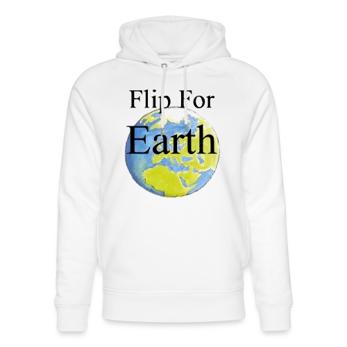 Flip For Earth T-shirt - Ekologisk luvtröja unisex från Stanley & Stella
