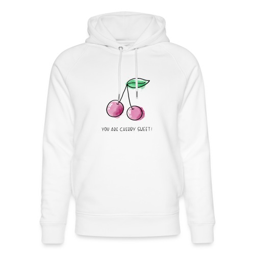 Fruit Puns n°1 Cherry Sweet - Unisex Bio-Hoodie von Stanley & Stella