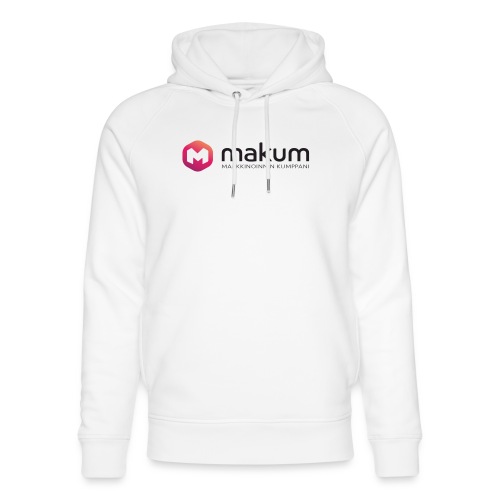 makum full logo - Stanley & Stellan unisex-luomuhuppari