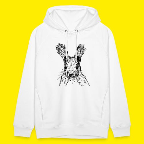 eekhoorn tekening - Uniseks bio-hoodie van Stanley/Stella
