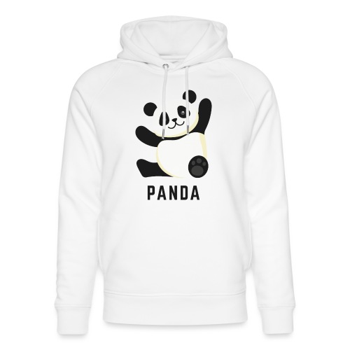 Schattige Panda - Uniseks bio-hoodie van Stanley & Stella