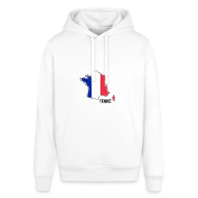 Maquette de Sweat à capuche SOUNDER Stanley/Stella Unisexe « France Tricolore Stylisée » à imprimer et personnaliser