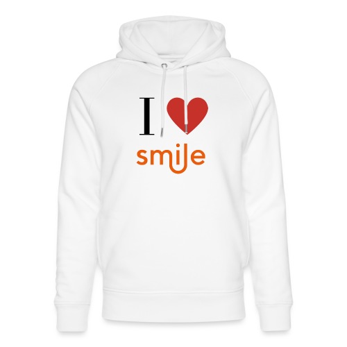 I <3 smile - Stanley/Stella Unisex Bio-Hoodie
