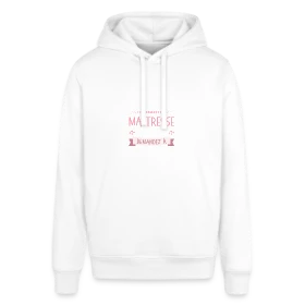 Maquette de Sweat à capuche SOUNDER Stanley/Stella Unisexe « T-shirt Maîtresse qui Déchire Personnalisable - Idée Cadeau Fin d'Année » à imprimer et personnaliser