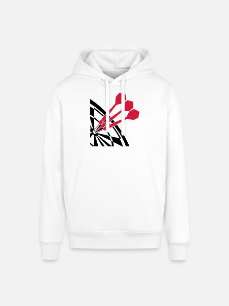 Dart Sport Design - Stanley/Stella SOUNDER Unisex Hoodie - white