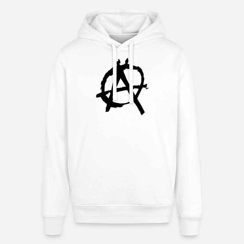 anarchy - Sweat à capuche SOUNDER Stanley/Stella Unisexe - blanc