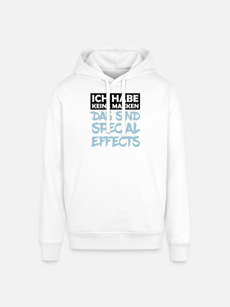 keine_macken_special_effects_2 - Stanley/Stella Unisex Hoodie SOUNDER - Weiß