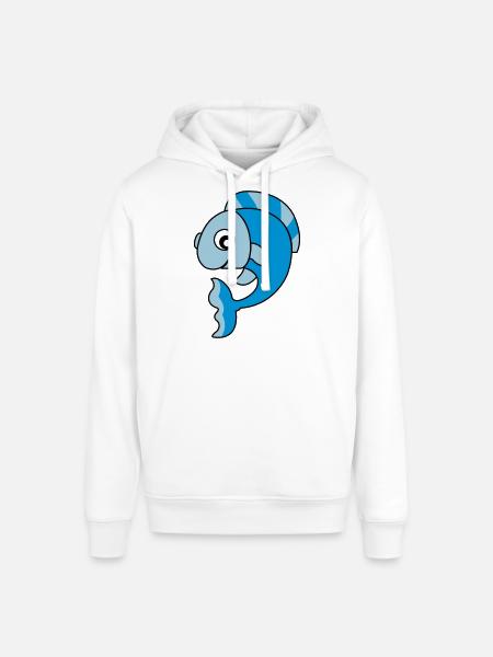 fisch_02 - Sweat à capuche SOUNDER Stanley/Stella Unisexe - blanc