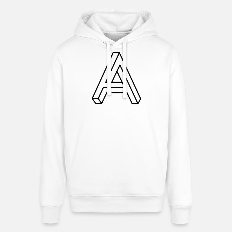 Forme Impossible – Conception d’illusion d’optique - Sweat à capuche SOUNDER Stanley/Stella Unisexe - blanc