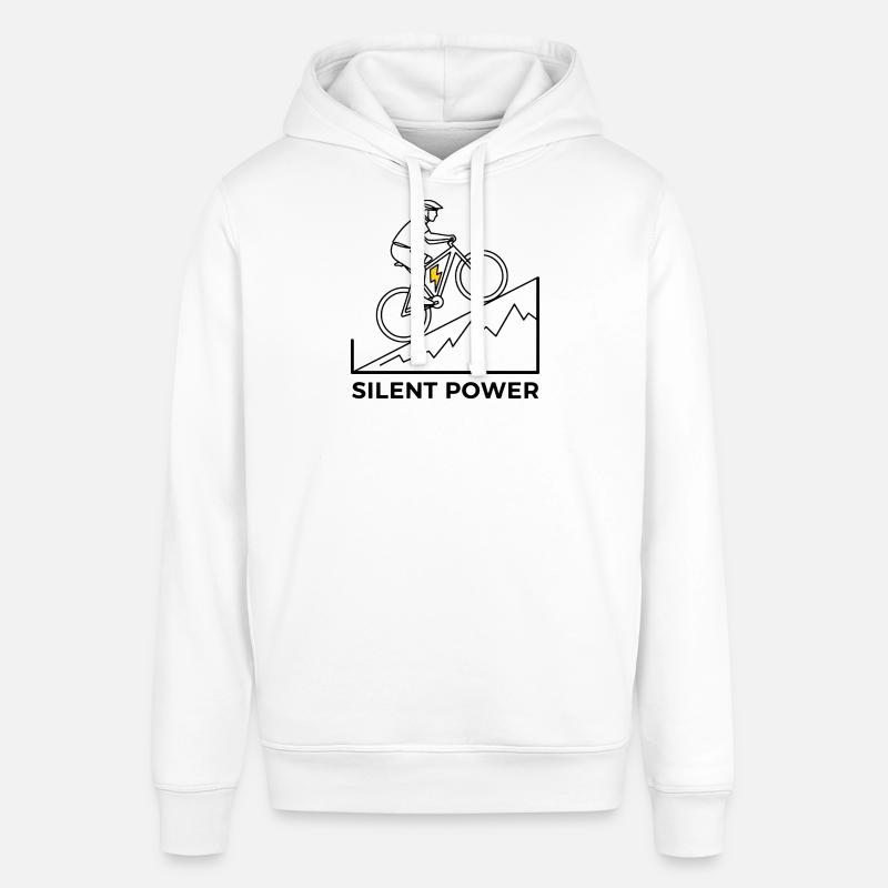 Montée éclair - Sweat à capuche SOUNDER Stanley/Stella Unisexe - blanc