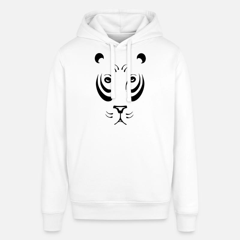 Löwin black and withe - Stanley/Stella Unisex Hoodie SOUNDER - Weiß