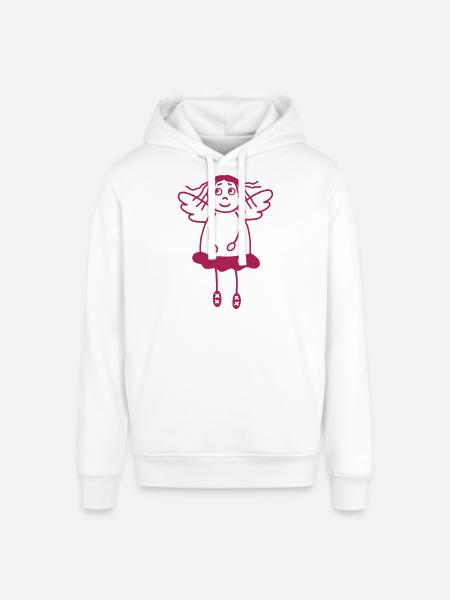 Schutzengel Mädchen - Stanley/Stella Unisex Hoodie SOUNDER - Weiß
