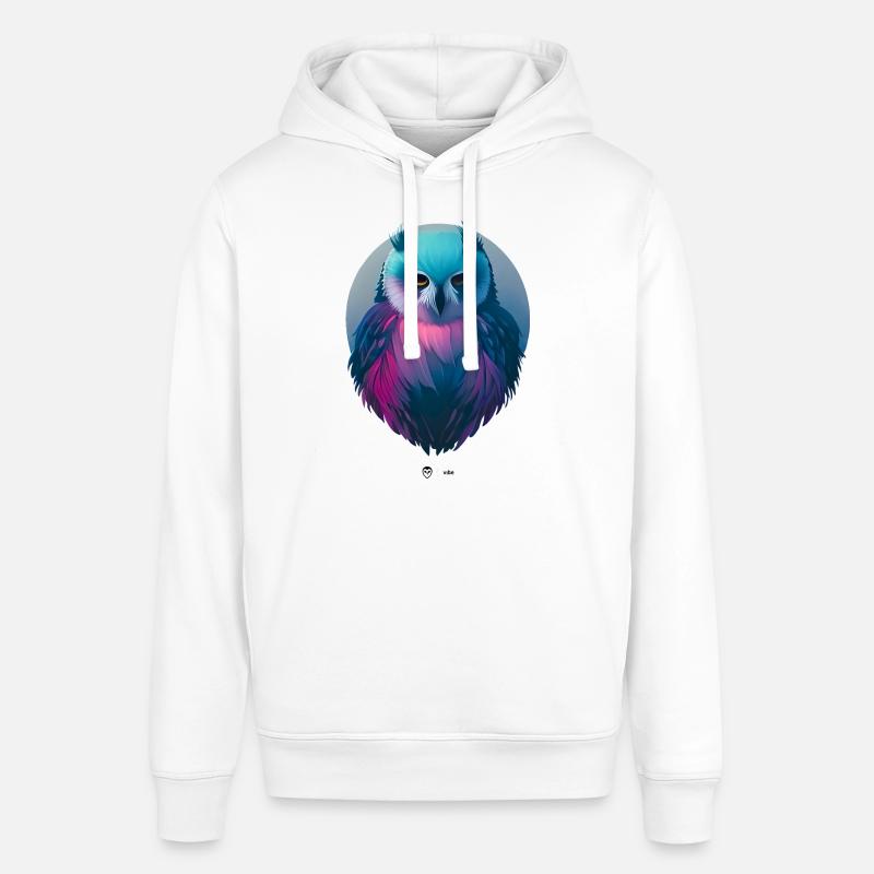 Grumpy Eule - Stanley/Stella Unisex Hoodie SOUNDER - Weiß