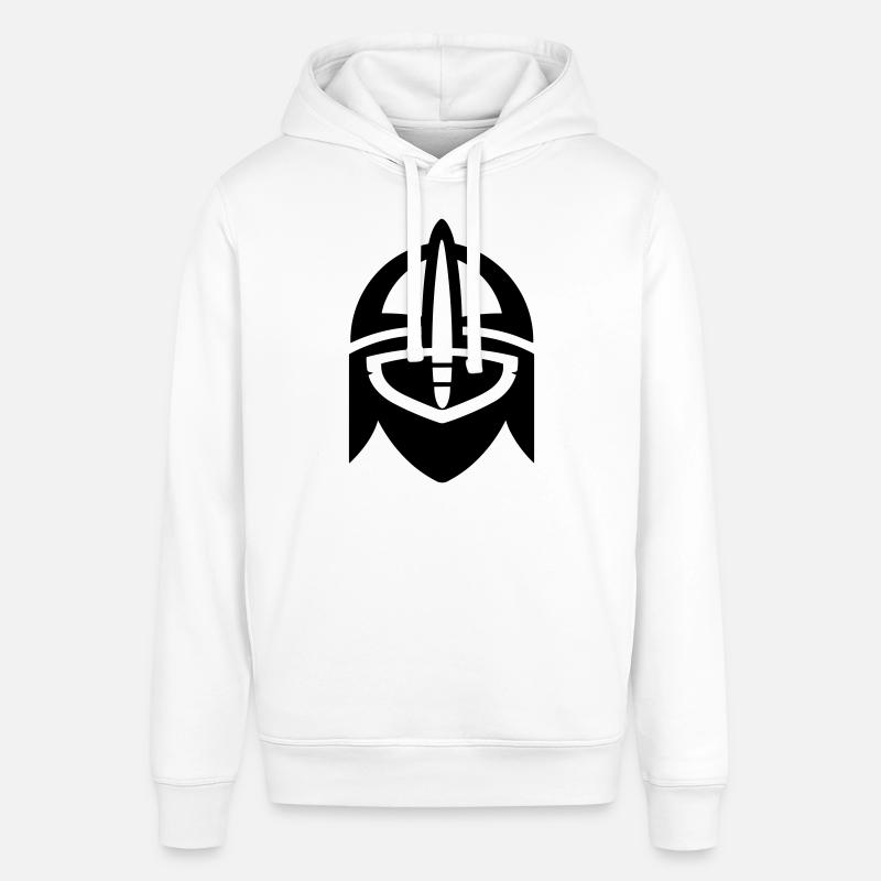 Guerrier Casque de viking - Sweat à capuche SOUNDER Stanley/Stella Unisexe - blanc