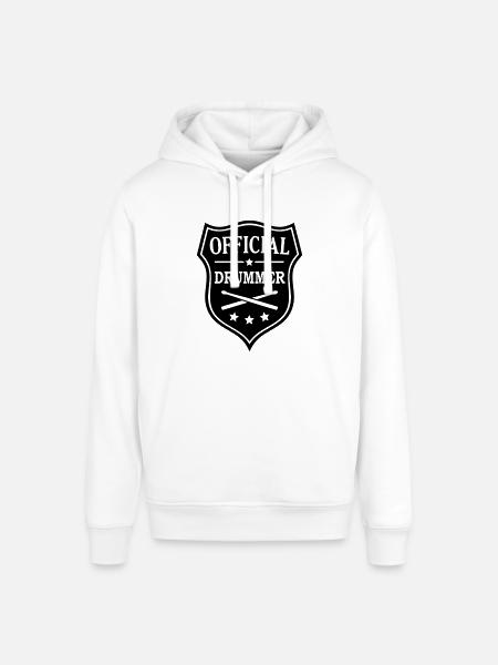 Drumsticks Schlagzeuger Schlagzeug - Stanley/Stella Unisex Hoodie SOUNDER - Weiß