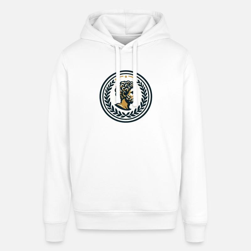 Marcus Aurelius the philosopher - Stanley/Stella Unisex Hoodie SOUNDER - Weiß