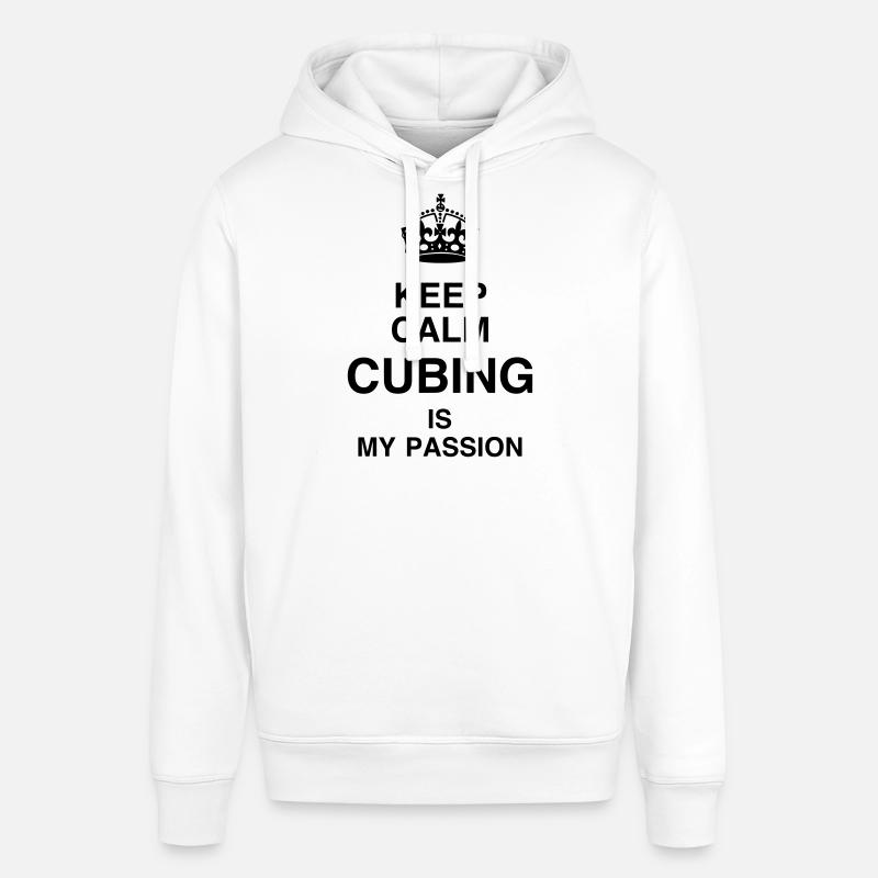 Cubing / Cube / Cuber / Speedcubing - Sweat à capuche SOUNDER Stanley/Stella Unisexe - blanc