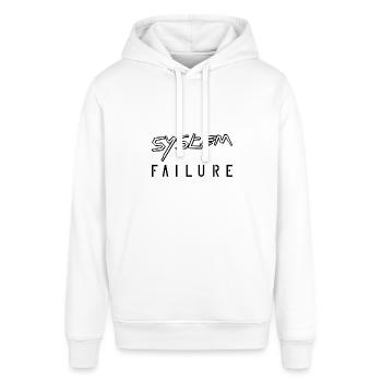 System failure - Stanley/Stella SOUNDER Unisex Hoodie - white - Front - Alina (178cm) & Michal (187cm)