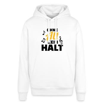 Chor - Stanley/Stella Unisex Hoodie SOUNDER - Weiß - Vorne - Alina (178cm) & Michal (187cm)