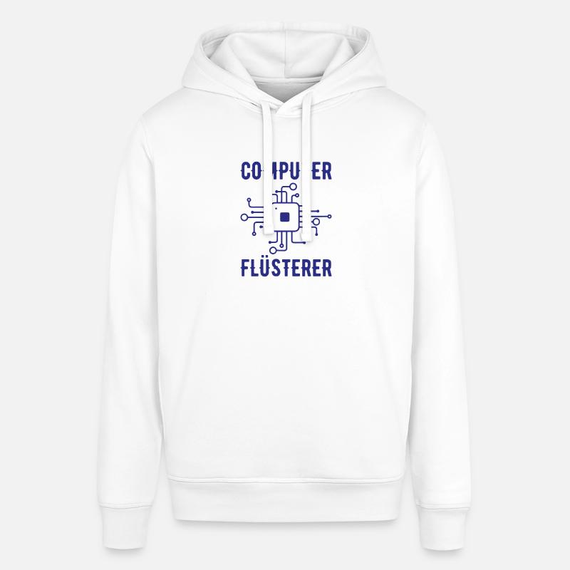 Computer Flüsterer Admin Sysadmin Geschenk - Stanley/Stella Unisex Hoodie SOUNDER - Weiß