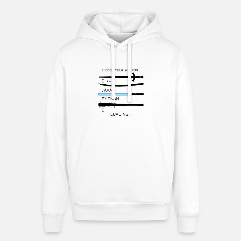 Coding Java Programmierer Beruf Geschenk - Stanley/Stella Unisex Hoodie SOUNDER - Weiß