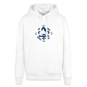 Six Fours les Plages Provence Côte d'Azur France - Stanley/Stella SOUNDER Unisex Hoodie - white - Front - Alina (178cm) & Michal (187cm)