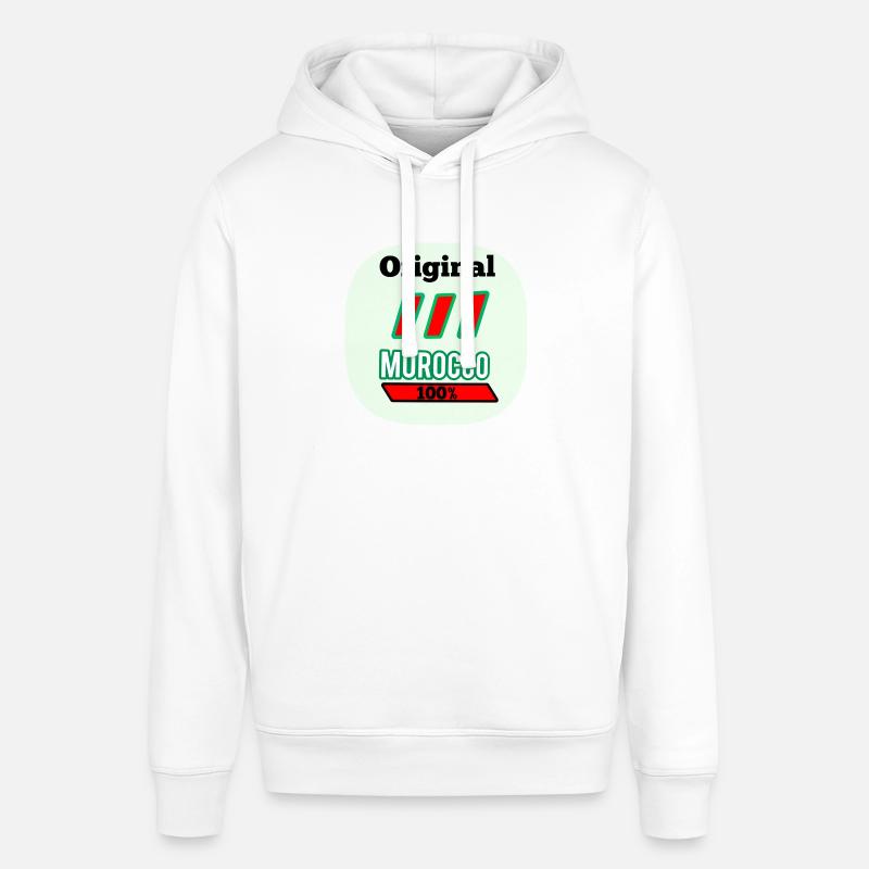Original Maroc 100x100 - Sweat à capuche SOUNDER Stanley/Stella Unisexe - blanc