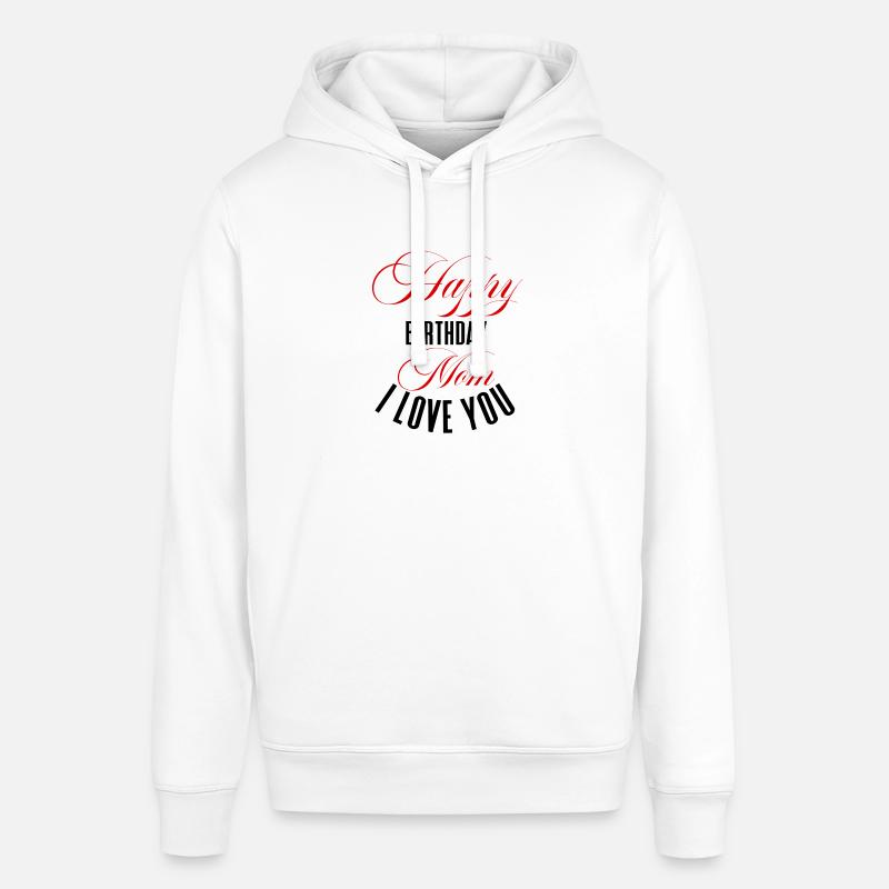 Joyeux anniversaire maman - Sweat à capuche SOUNDER Stanley/Stella Unisexe - blanc