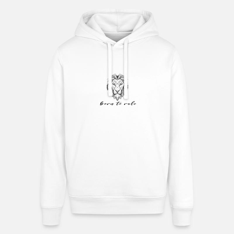 Né pour régner - Sweat à capuche SOUNDER Stanley/Stella Unisexe - blanc