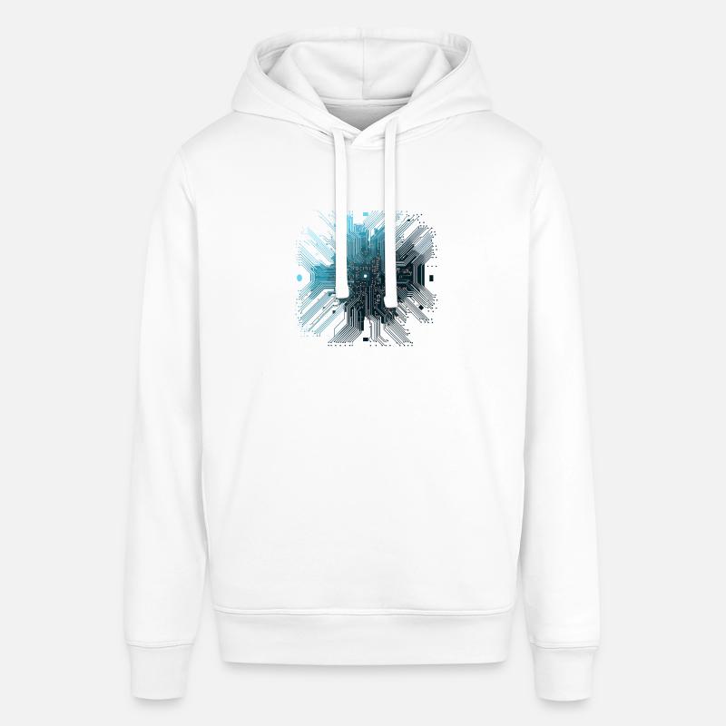 Échelle de processeur PC - Sweat à capuche SOUNDER Stanley/Stella Unisexe - blanc