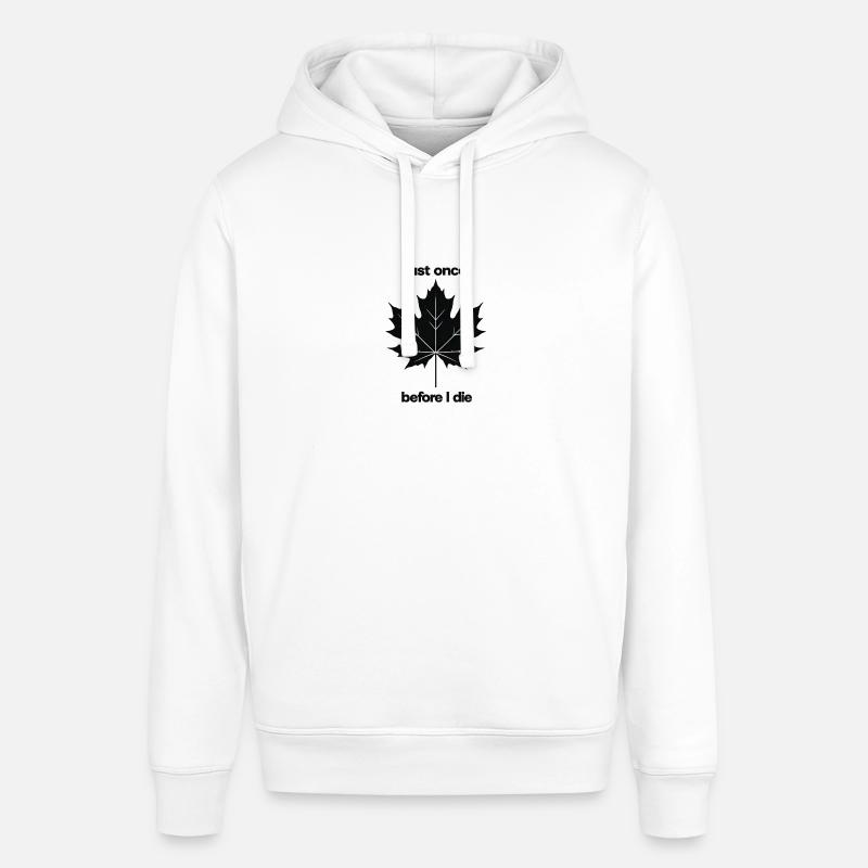 Murmure nocturne de l’érable - Sweat à capuche SOUNDER Stanley/Stella Unisexe - blanc